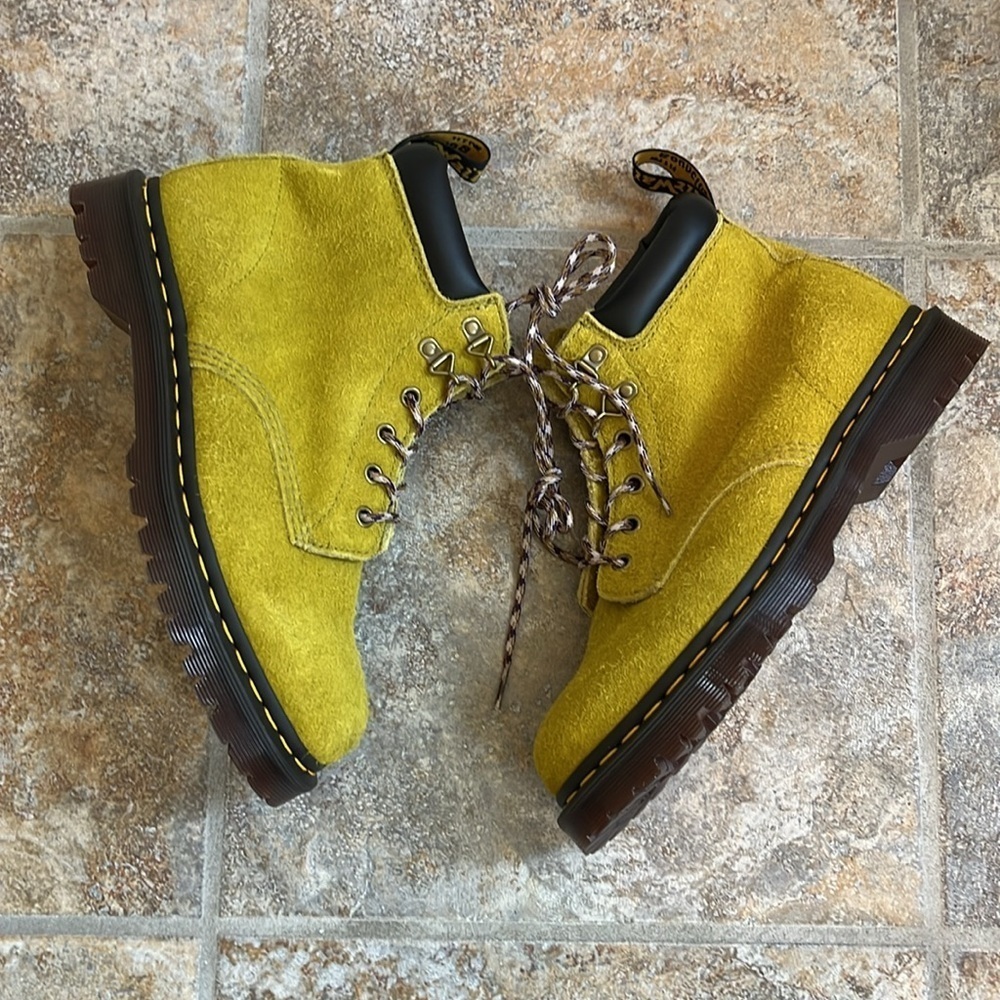Dr Martens 939 Ben Suede Padded Collar Lace Up Boots Size 10 NEW - Picture 6 of 14